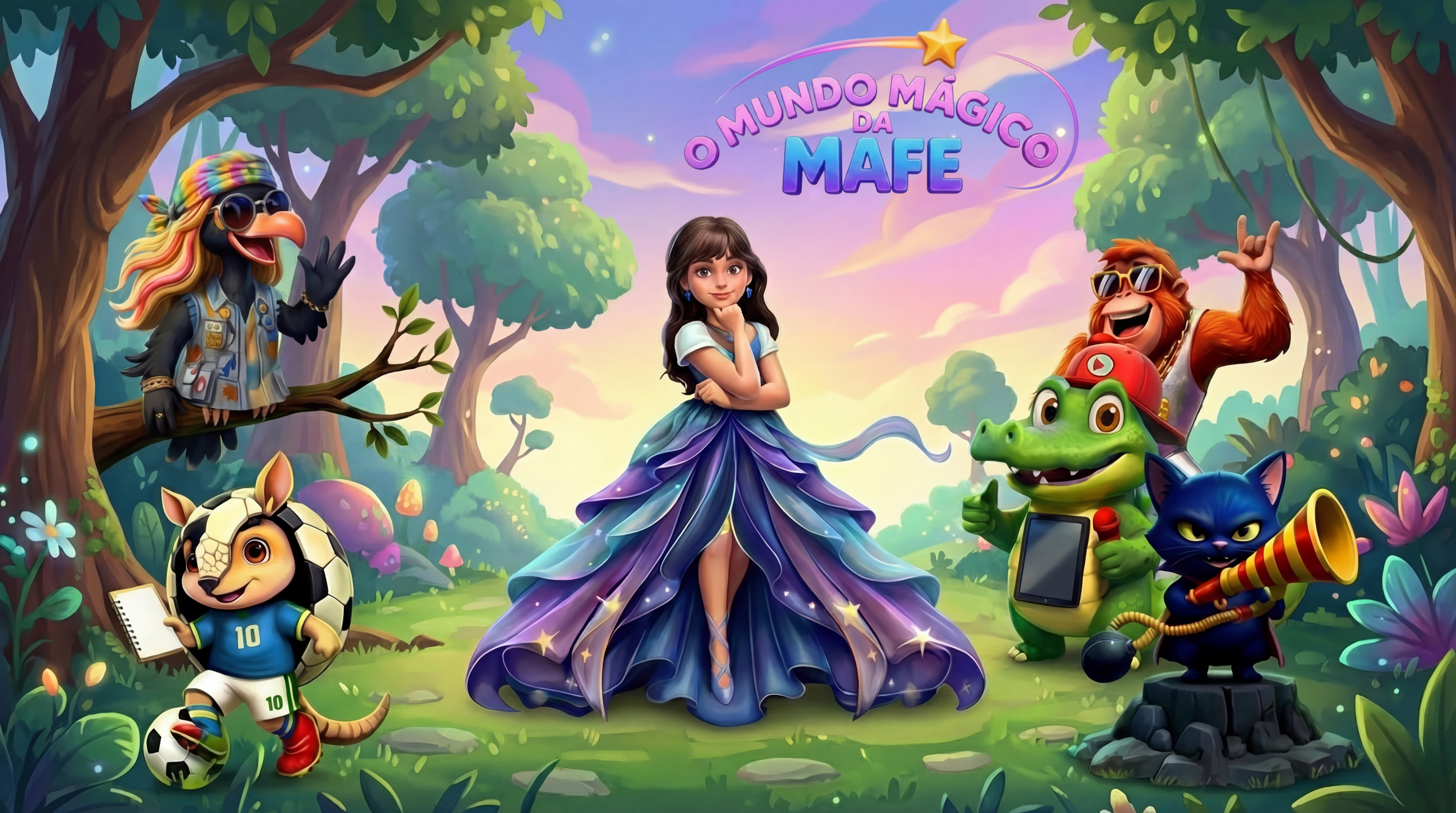 O Mundo Mágico da Mafe